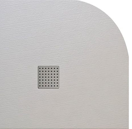 PLATO DE DUCHA RESINA SEMICIRCULAR (90 X 90, PERGAMON)