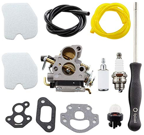 MCHNIC Carburador con destornillador, filtro de aire para cortacésped Husqvarna 235 235E 236 236E 240 240E Jonsered CS2234 CS2238 y motosierras C1T-W33 574719402 545072601
