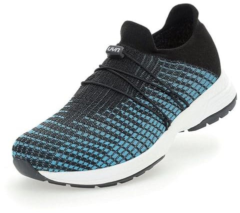 UYN Damen Zephyr Sneaker, Türkis Schwarz, 36 EU