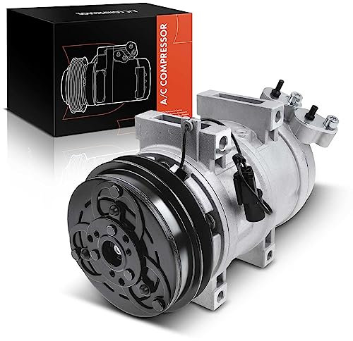 Frankberg Compresor de aire acondicionado con embrague Diesel Compatible con L200/Triton KAT KBT L200/Triton Plataforma/chasis KAT KBT Replace# MN123626incl. aceite premezclado