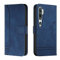 Bravoday Hülle für Xiaomi Mi Note 10 / Xiaomi Mi Note 10Pro / Xiaomi CC9 Pro, PU Ledertasche Handyhülle Flip Schutzhülle Kompatibel mit Xiaomi Mi Note 10, mit Kartenfäch & Kickstand, Blau