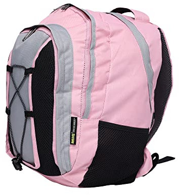 Ladies 10L Contrast Backpack By MIG (Pink)