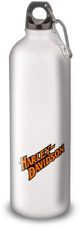 SUPER FABRIQUE Borraccia in alluminio, in acciaio inossidabile (thermos 24 ore su 12 ore caldo) riutilizzabile da 330 ml a 750 ml, stampa moto HD (alluminio, L 750 ml)