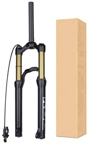 ZECHAO MTB Bike Gas Gabel,9mm Achse 24 Scheibenbremse Magnesiumlegierung Stoßdämpfer Feder Vordergabel Fahrrad Federgabel