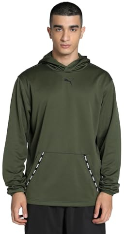 PUMA FIT Taped PWRFleece Lite Hoodie, Zur Seite Fahren, 524935
