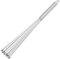 1 Pièce Mini Fouets Cuisine,Argent Batteur Main à Boule en Inox Avec 10 Fils pour Mélanger Battre Pâte à Fouetter œuf Mousse Lait Durable 1.8 x 30 cm (12 Pouces)
