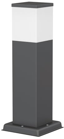 ledscom.de Pollerleuchte POLLY für außen, 35cm, anthrazit, inkl. G9 Leuchtmittel, 501lm, warmweiß