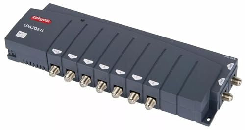 Labgear RED LDA2061LR 6 Out + Full DAB/UHF/VHF TV Distribution Amplifier