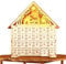 Weihnachts-Countdown-Kalender aus Holz – Adventskalender aus Holz, Countdown-Lichter für Weihnachten, mit 24 Aufbewahrungsschubladen, Weihnachtskalender aus Holz, Countdown für ca
