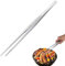 Pincette de Cuisine Acier Inoxydable,30 cm Pince de Chef,Pince Cuisine,Pince Precision Cuisine Outil De Cuisine Longue Pince à Épiler Droite,Idéal pour les chefs,Réunions de famille,Cuisiner,Griller