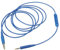 Qussedser Câble de Casque Câble Audio avec Microphone et Contrôle du Volume pour SoundTrue SoundLink QC25 QC35 OE2I Bleu