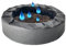 Zqkimzi Floating Pond Planter, Fabric Plant Basket, Aquatic Flower Island, Water Feature Container, Ideal Ponds, Small, Large, Durable, Breathable Material for Aquatic Gardens