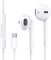 Écouteurs Filaires USB-C pour iPhone 16/15 Écouteurs Intra-Auriculaires Hi-FI Stéréo USB C avec Microphone et Contrôle du Volume pour iPhone 16/15, Samsung S24/S23, iPad et Air - Blancs