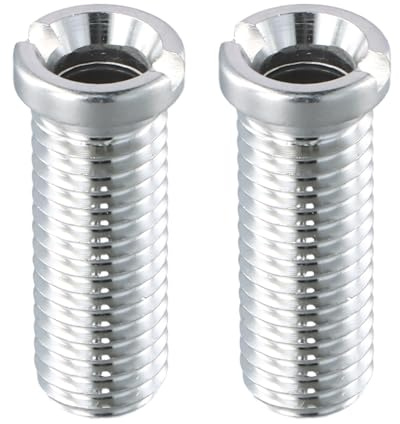 2 Pieces Sink Basket Screw, Basket Strainer Plug Screw, 35mm Strainer Waste Threaded Screw, Hollow Screw, Suitable for Kitchen Sinks and Wash Basins