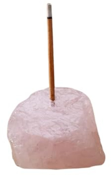 1PC Natural Raw Stone Rough Perfume Stone Fragrance Plug Base Unpolished Home Garden Decor Ornament, Rose Quartz