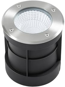 Arcchio LED Bodeneinbauleuchten Thentos (wasserdicht in Alu aus Edelstahl (1 flammig,) - Bodeneinbauleuchte außen