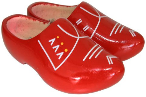 holländischer Holzschuh Der feine rote (31-32)