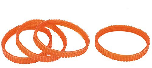 Sourcingmap 4PCS PU 10mm Width Electric Planer Drive Driving Belt