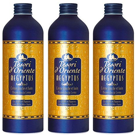 Tesori di Oriente Crema Doccia/Bagno Egitto – Set di 3