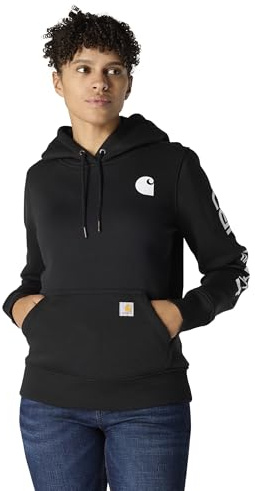 Carhartt Bekleidung Clarksburg Sleeve Logo Hooded Sweatshirt