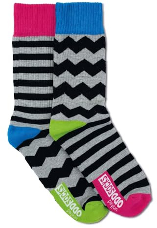 United Oddsocks -Sunny Gyms - Pair of Sports Socks -UK 6-11. Oddly different sport socks