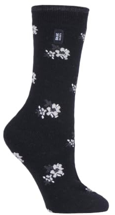 HEAT HOLDERS Ultra Lite - Ladies Thin Lightweight 1.0 TOG Winter Warm Casual Thermal Dress Socks