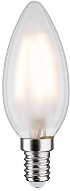 Paulmann 28612 LED Filament Candle lamp 4.5 watts Classic lamp matt 2700 K Warm White E14
