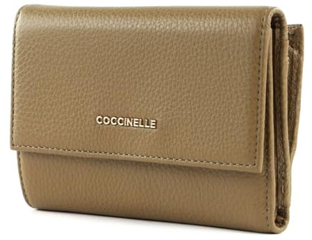 Coccinelle Metallic Soft Geldbörse grün