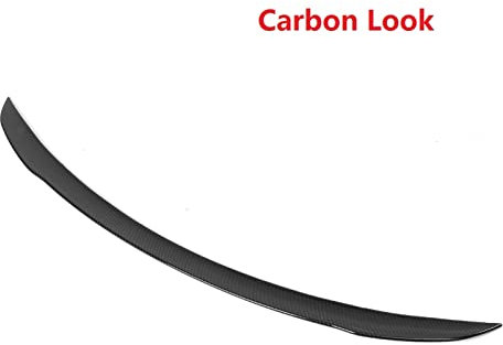 Worship Fit for Mercedes eine Klasse W177-Limousine A35 A180 A200 A220 A260 AMG 2019 2020 2021 Schwanzflügel hinterer Trunk Spoiler Deck Lip Car Styling (Color : Carbon Look)