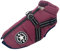 Hundeweste,Hundemantel Wasserdicht,Warme Weste mit Hundegeschirr Winter Warm und weich 9 Farben-lila L