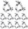 Olaalite 2 Inch Truss O Clamps, 10 Pack Aluminum Stage Light Clamps for Truss, Heavy Duty 220LB LED Par Light Moving Head Lighting clamps, Fit for 48-52mm OD Tube/Pipe
