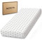 MOYO Kinder Spannbettlaken 140x70 cm I Warmer Tupfenregen Grau I 1 Stück I Atmungsaktives Bettlaken aus 100% OekoTex-Baumwolle I Hochwertiger Kinderbett-Bettbezug für Kindermatratzen