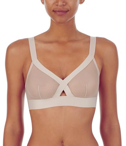 DKNY Damen-Bralette-BH mit Softcup-Motiv, Cashmere, Medium