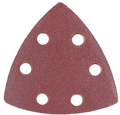 Herramienta Multifunción Ferrex Sander Craftsman Nextec Sander Head 61Pcs 90Mm 6 Agujeros Triángulo Lijado Pad Papel de Arena Pulido Oscilante Multi Herramientas
