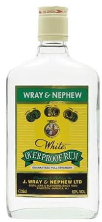 Wray and Nephew Rum 35 cl, 63 Percent ABV - White Overproof Jamaica Rum