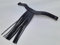 Tysons Breeches Leder Stirnband für Trense spanisch Stirnriemen Schwarz Fransen Frotalera VB WB X Full Leder (Vollblut)