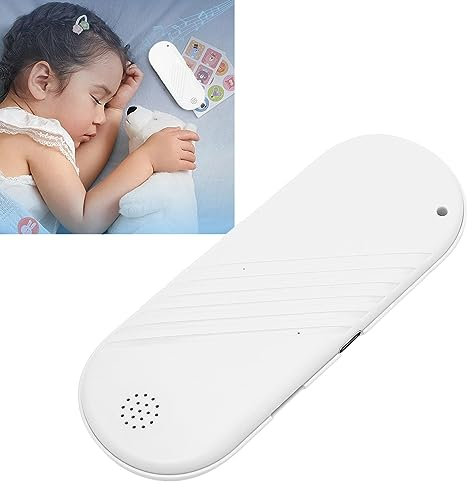 BT Pillow Speaker with Soothing Sounds and Music, Fall Asleep Faster with Bluetooth Conduction Speaker, Stereo Deep Bass Insomnia Noise Machine for Side Sleepers and Beyond (White)