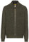 camel active Herren Strickjacke mit Reißverschluss Blattgrün, Menswear-XL
