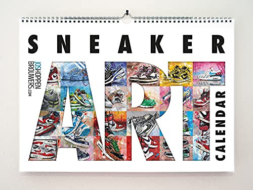 Sneaker Kunst Kalender 29,7x21 cm (DIN A4)