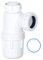 PlumbEZ Bottle Trap 32mm 1-1/4 with Anti-Slip Ring, Kitchen Sink Waste Kit, BS EN2574-1 Compliant Urinal Bottle Sink Trap for Efficient Drainage