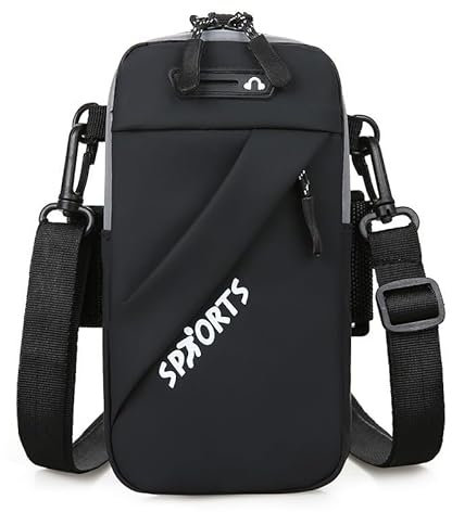 MultiValue Sac de Bras, Sac de Bras Telephone Multifonctionnel avec Pochette étanche pour téléphone Portable de 6,5 Pouces, Brassard Sport avec Pochette pour Hommes et Femmes