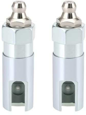 Be In Your Mind 2 x 90-Grad-Fettpressen-Kupplung, Schmiernippel mit 1/8 Zoll NPT-Gewinde, geeignet für die meisten Standard-1/8-Zoll-NPT-Ölrohre