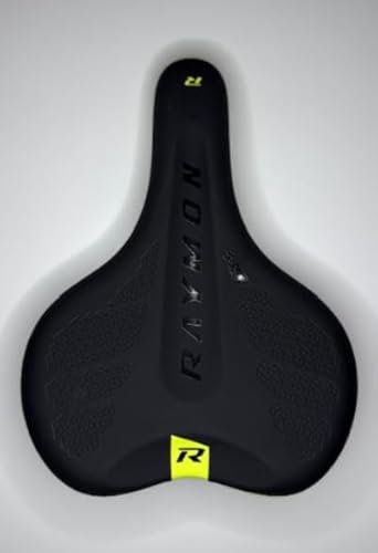 Raymon Sättel (Black/Lime Green, Large)