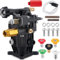 Pompa per idropulitrice orizzontale, albero da 3/4, ricambio 3300 PSI per Honda, KARCHER