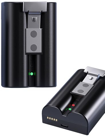 6040mAh Replacement Battery for Ring Video Doorbell 2/3/3Plus/4, Rechargeable Quick Release for Stick Up Cam Battery(2/3rd Gen) and Spotlight Cam 3.65V