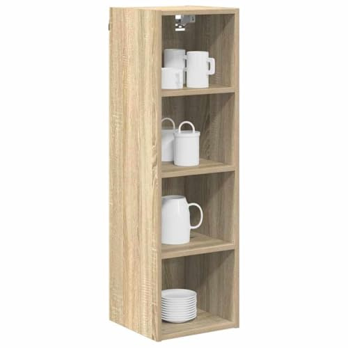 vidaXL Hängeschrank Sonoma-Eiche 30 x 29,5 x 100 cm Holzwerkstoff