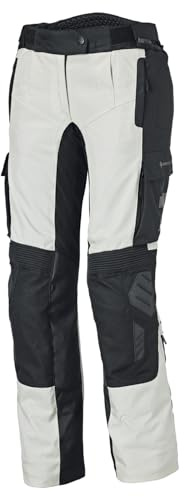 Held Carese 3 Base Motorrad Textilhose Herren Grau-Schwarz N | GORE-TEX wasserdicht, D3O Level 2 Protektoren