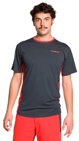 Trango, Camiseta RITSEM (PC010043), Antracita/Rojo, Talla S