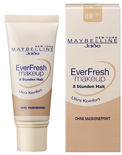 Maybelline New York Make Up, EverFresh Makeup, Langanhaltende Foundation, Nr. 30 Sand, 30 ml