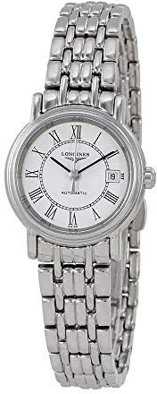Longines Les Granded Classiques Presence Damenuhr, automatisch, transparenter Gehäuseboden
